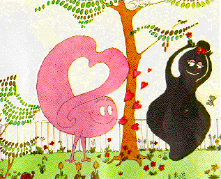 Barbapapa Expressing His Love For Barbamama